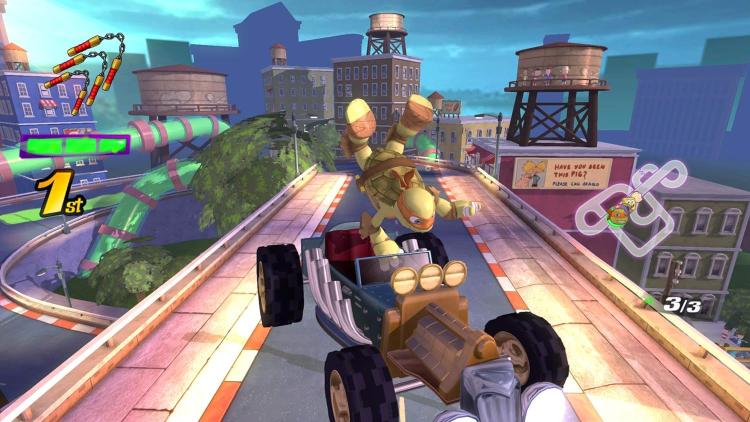 Nickelodeon Kart Racers (Spongebob Tmnt) Nintendo Switch Gioco Ita + Volante