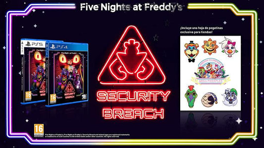 Five Nights At Freddy'S Security Breach Ps4 Gioco Italiano Playstation 4 Up Ps5