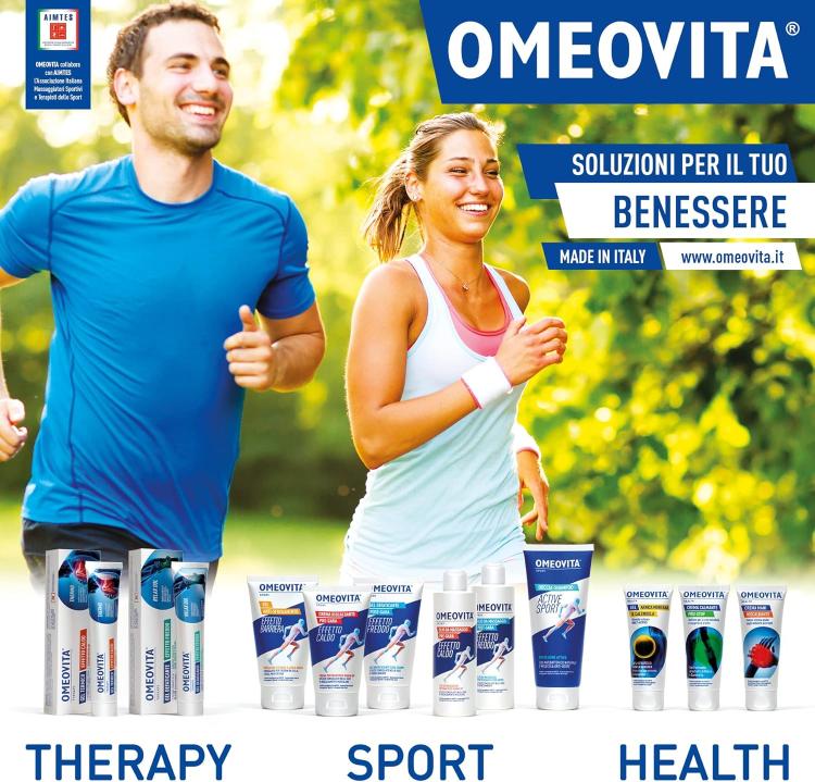 Omeovita Sport Gel Anti-Sfregamento Effetto Barriera Protettiva Cutanea 150Ml