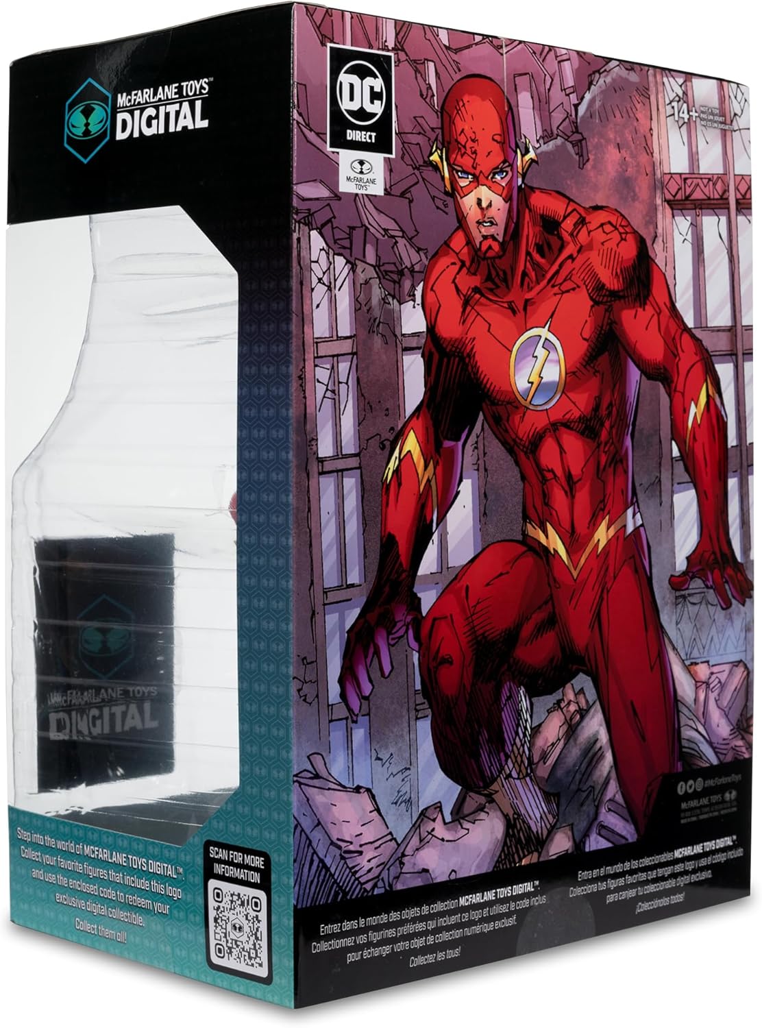 McFarlane Toys Digital DC Direct: The Flash - Figure PVC 25 cm Collectible Figurine 1:6