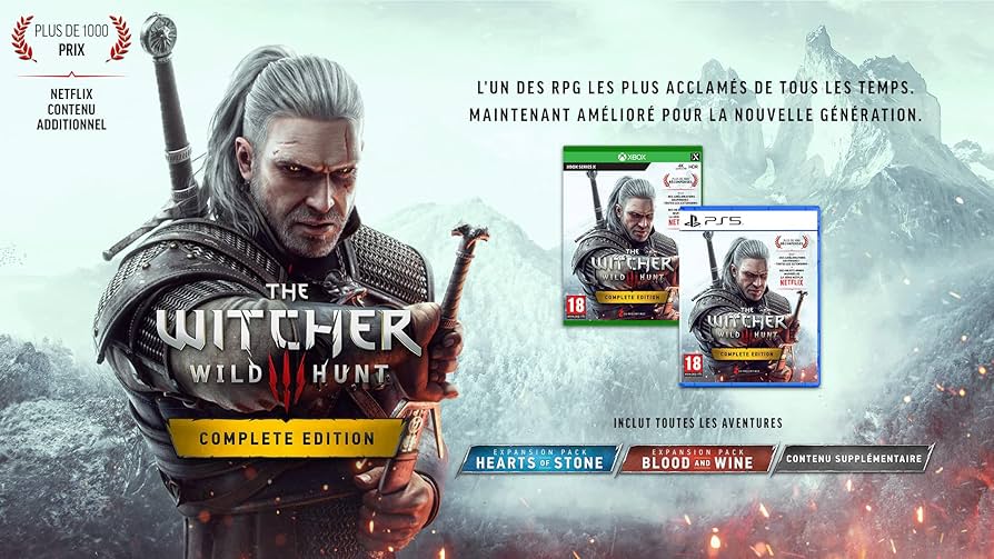 The Witcher 3 Wild Hunt - Complete Edition Ps5 Gioco Eu Italiano Playstation 5