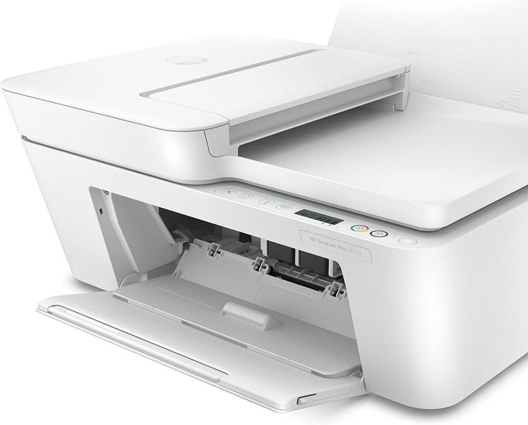 Hp Stampante Multifuzione 4 In 1 Deskjet A Colori Plus 4110 Bluetooth Wi-Fi Usb