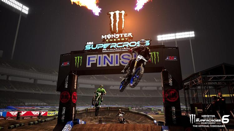 MONSTER ENERGY SUPERCROSS 6 PS4 VIDEOGIOCO ITALIANO EU PLAYSTATION 4 NUOVO PS5