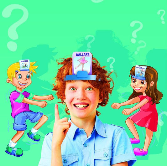 E Se Fossi? Mimo Gioco Di Societa' Con Figure Carte Game Di Gruppo 2-6 Giocatori