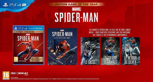 Marvel's Spider-Man - Game Of The Year Edition Ps4 Edizione Goty Italiano Nuovo