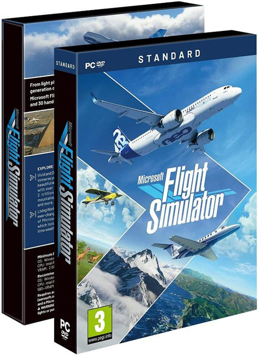 Microsoft Flight Simulator 2020 Pc Gioco Simulatore Di Volo Dvd Italiano Nuovo