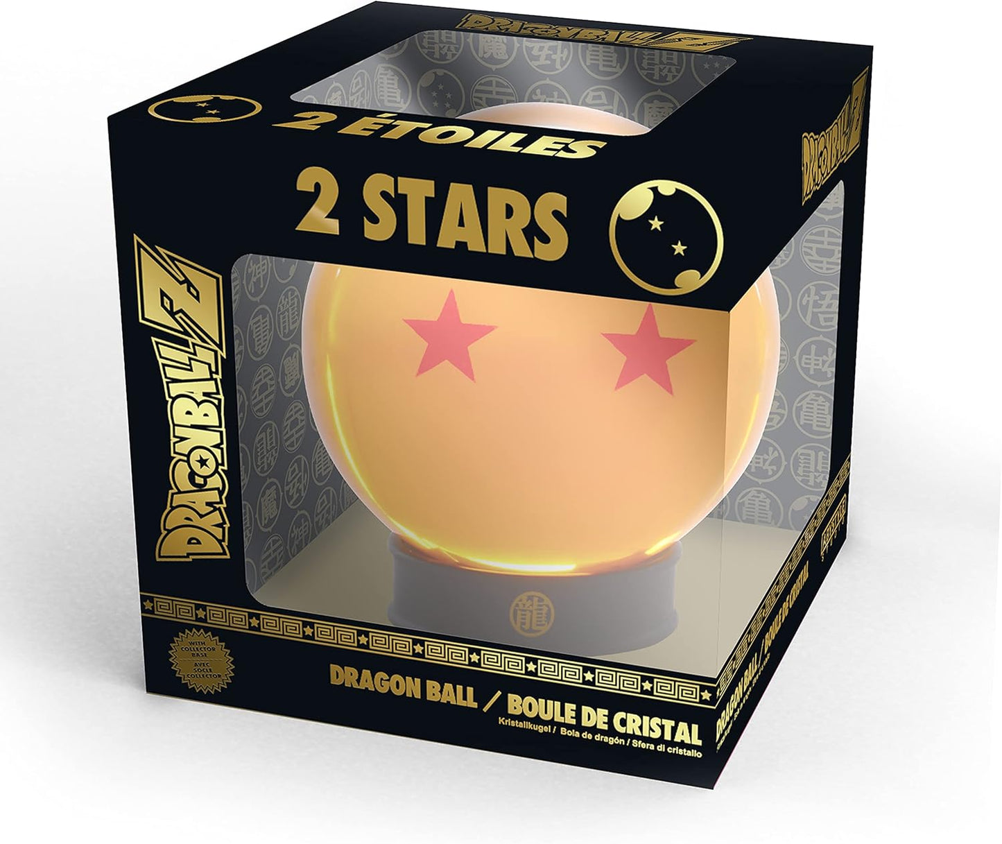 Abystyle Dragon Ball: Sfera del Drago 2 Stelle Con Base - Figure 8cm Collezione Ufficiale