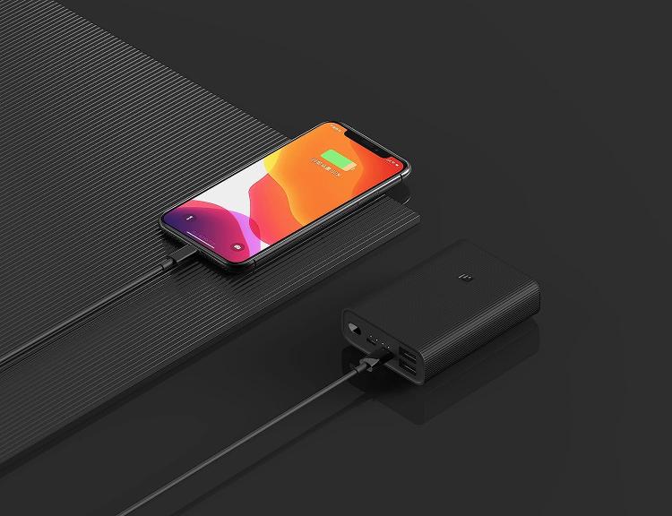 Xiaomi Mi Power Bank 3 Ultracompact Universale Ricarica Smartphone Cellulare Usb