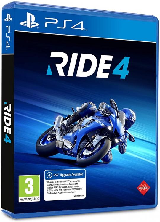 Ride 4 Ps4 Videogioco Ufficiale Moto Da Strada Eu Italiano Motogp Naked Ps5 Upgr