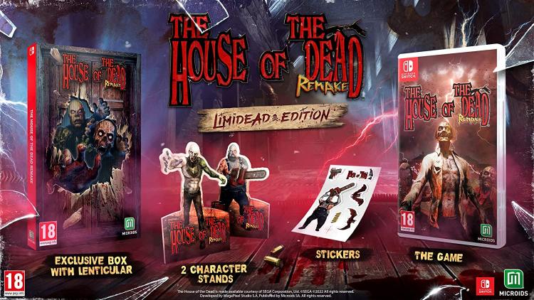 House Of The Dead 1 Remake Limidead Edition Nintendo Switch Gioco Italiano Nuovo