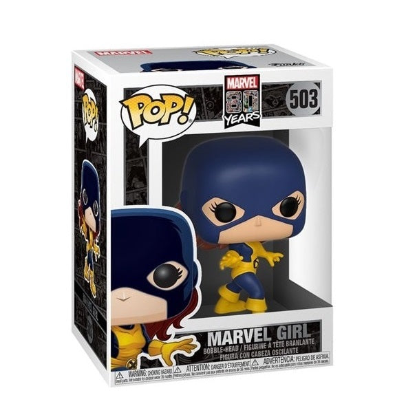 Funko Pop Marvel 80Years 503 Marvel Girl Jean Grey Vinyl Action Figure Statuetta