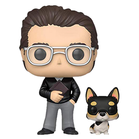 Funko Pop Icon 53 - Stephen King With Molly Vinyl Action Figure Statuetta