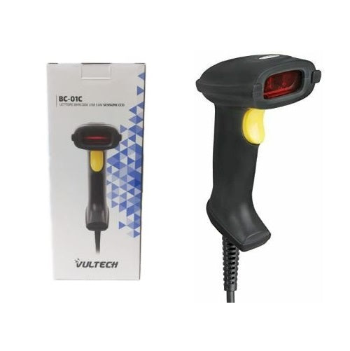 Vultech Bc-01C Lettore Pistola Barcode Ccd Lotteria Scanner Laser Codice A Barre