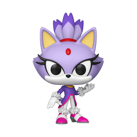 Funko Pop ! Games - Sonic (1116) Blaze Vinyl Figure 9cm Collezione Vinile Nuovo