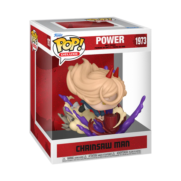 Funko Pop ! Deluxe - Chainsaw Man (1973) Power (Blood Mallet) Vinyl Figure 10cm