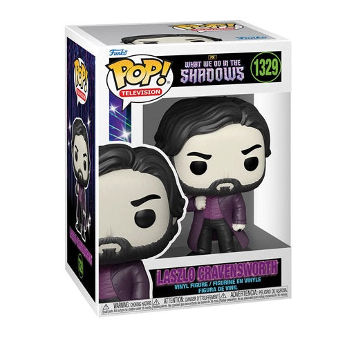 Funko Pop ! Television - What We Do In The Shadow (1329) Laszlo Gravensworth 9Cm