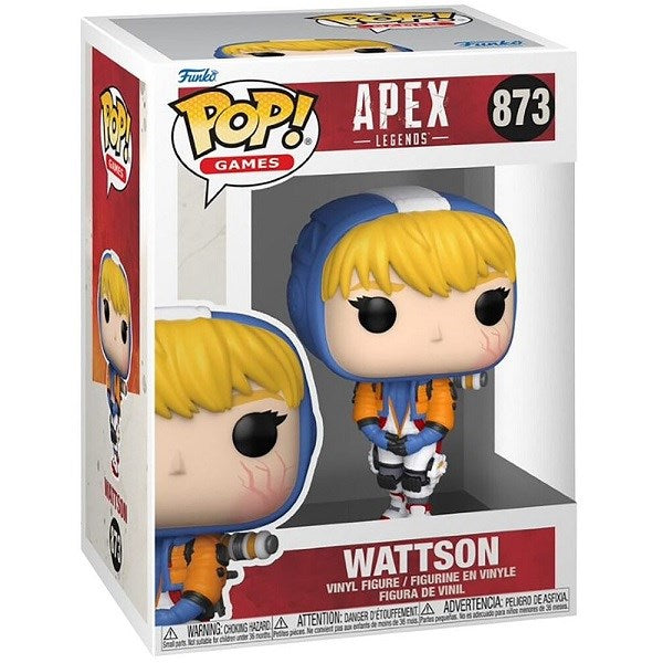 Funko Pop ! Games Apex Legends (873) Wattson Vinyl Action Figure Da Collezione