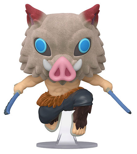 Funko Pop ! Animation Demon Slayer - (875) Inosuke Hashibira Flocked Special