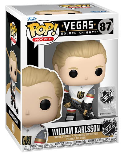 Funko Pop ! Hockey - Nhl -Golden Knights (87) William Karlsson Hockey Vinyl