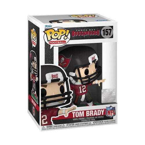 Funko Pop ! Nfl Bucs - (157) Tom Brady Football Vinyl Usa Statuetta 9CM