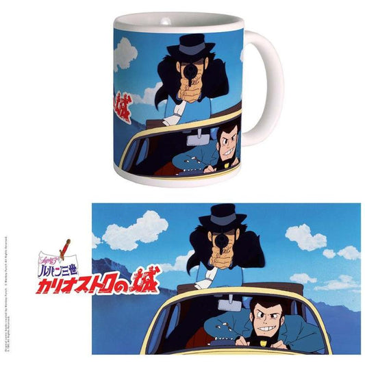 Semic - Tazza Lupin E Jigen Mug "Castle Of Cagliostro" In Ceramica Da Caffè Tè