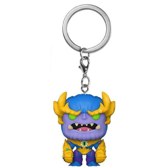 Funko Pop ! Pocket Marvel Moster Hunters (Thanos) Serie Portachiavi Vimyl Figure