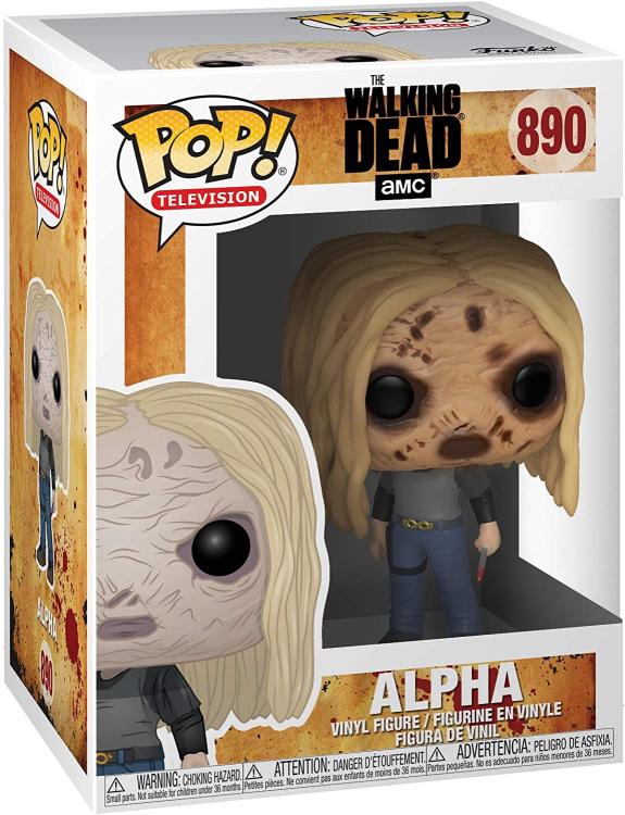 Funko Pop ! Television The Walking Dead (890) Alpha Vinyl Figure Amc Sky