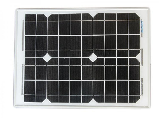 Pannello Solare Fotovoltaico Celle Silicio Modulo 30W 30Watt 12V Pinze Batteria