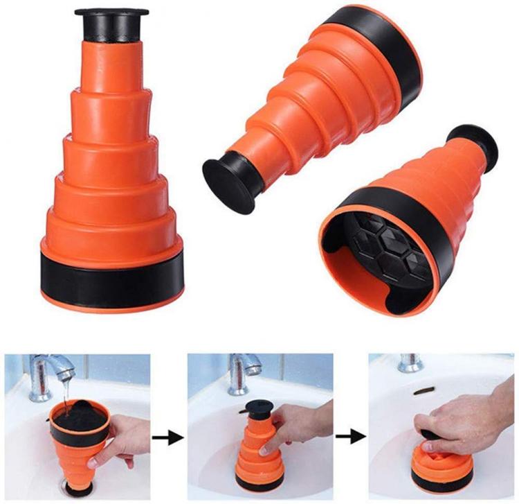Sturalavandino A Pressione Manuale Scarichi Wc Bagno Stura Tubi Lavandino Pompa