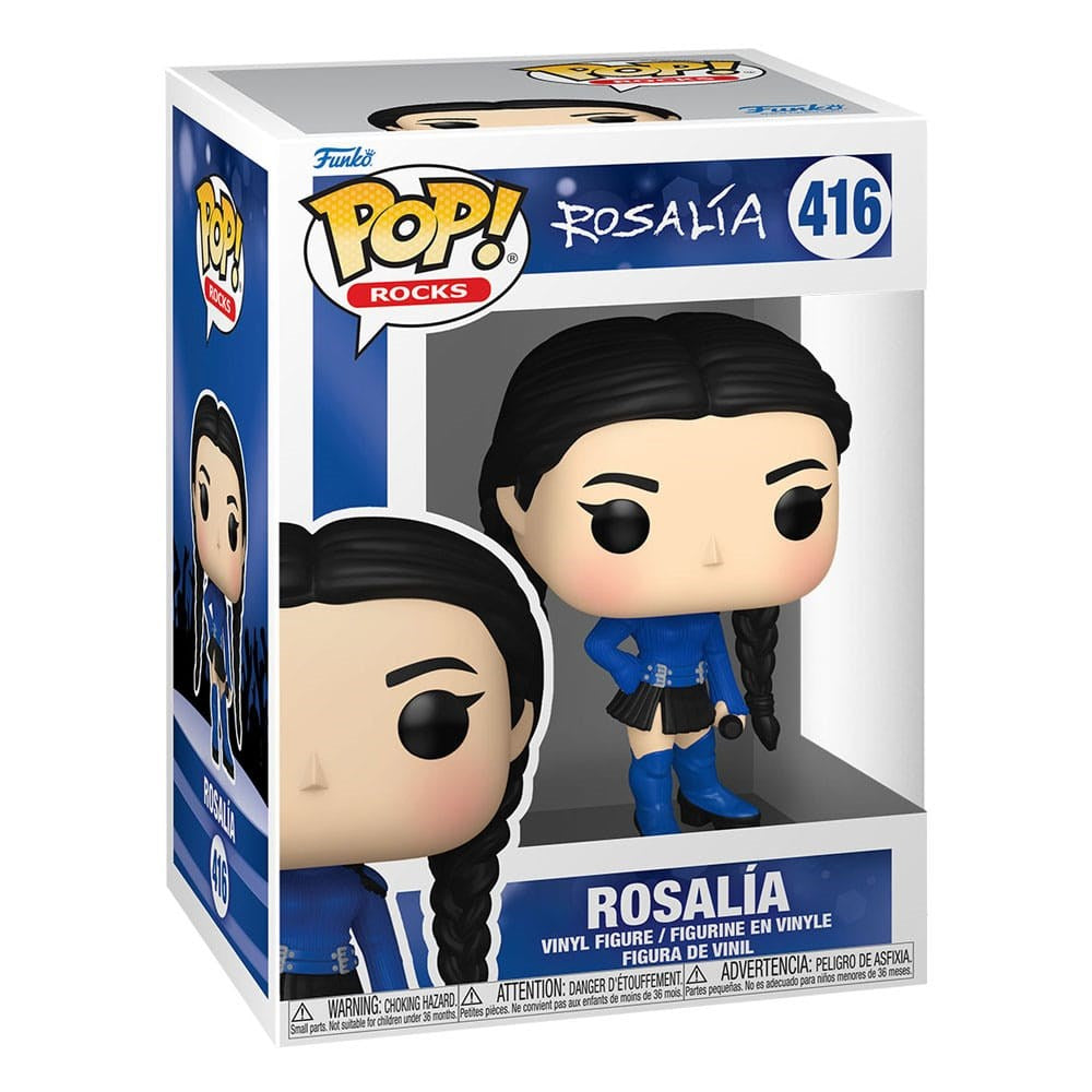 Funko Pop ! Rocks - (416) Rosalia (Motomami Tour) Clip Figure 9Cm