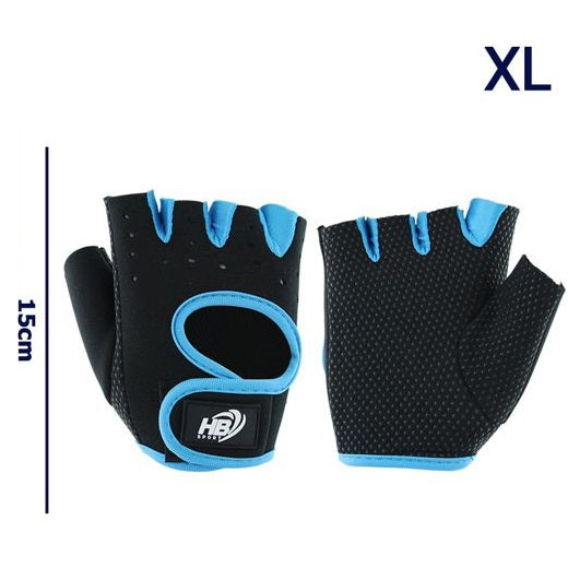 Guantini Allenamento Sollevamento Pesi Guanti Donna Palestra Fitness Colori (Xl)