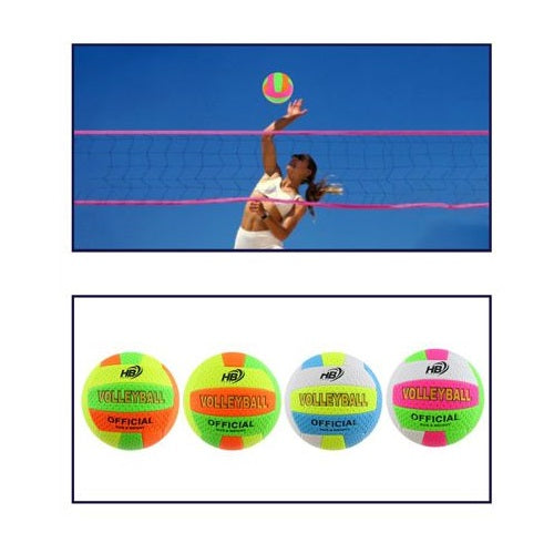 Pallone Da Pallavolo Ball Beach Volley Volleyball Ø 21Cm Palla Spiaggia Mare Flu