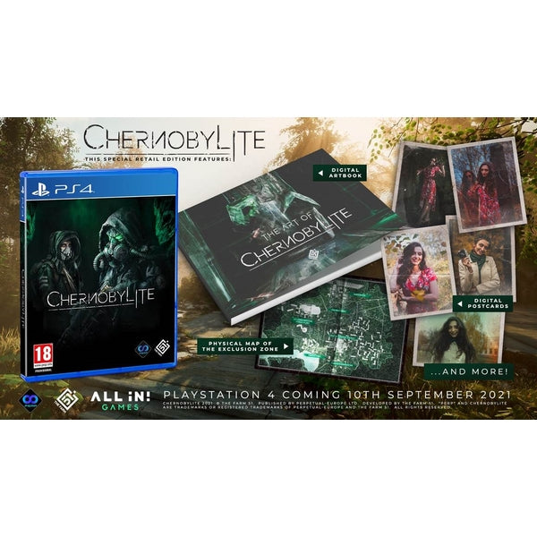 CHERNOBYLITE PS4 VIDEOGIOCO EU MULTILINGUA ITALIANO PLAYSTATION 4 GIOCO NUOVO