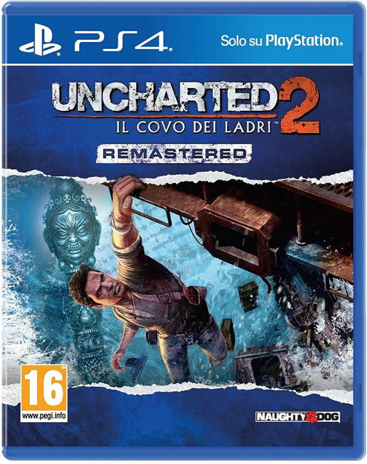 Uncharted 2: Il Covo Dei Ladri Remastered Ps4 Gioco Italiano Play Station 4 Pal