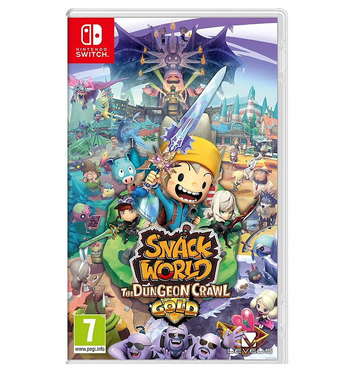 Snack World: Esploratori Di Dungeon - Gold Nintendo Switch Italiano Gioco Ita