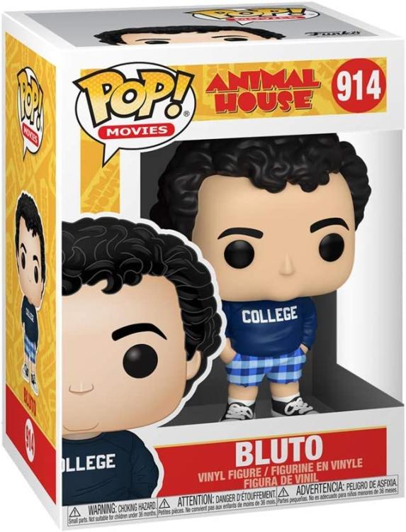 Funko Pop ! Movies Animal House (914) Bluto (College Sweatshirt) Vinyl Figure