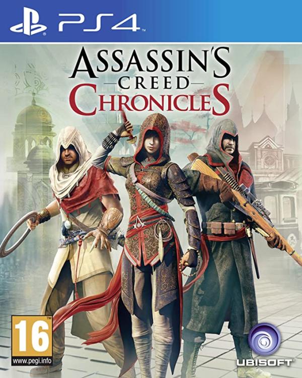 ASSASSIN'S CREED CHRONICLES PS4 GIOCO ITALIANO PLAYSTATION 4 EU PACK 3 EPISODI