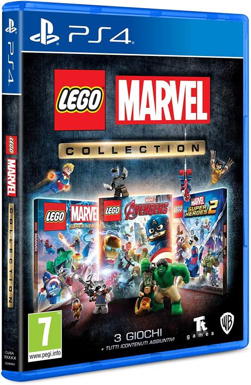 Lego Marvel Collection Ps4 Gioco Playstation 4 Italiano Avengers Super Heroes