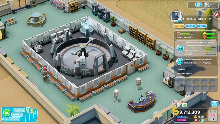 Two Point Hospital Jumbo Edition Ps4 Videogioco Italiano Gioco Playstation 4 Ps5