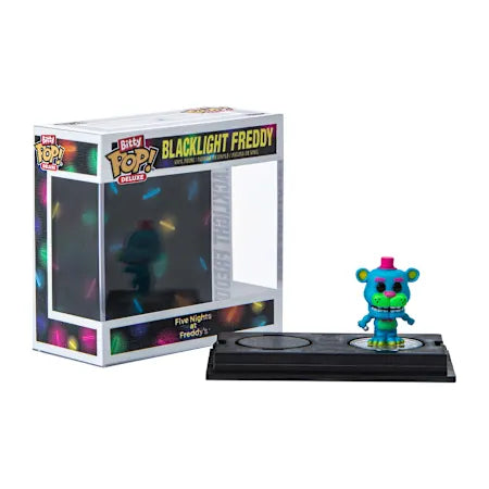 Funko Bitty Pop! Deluxe FNAF Blacklight Freddy Vinyl Figure Statua Collezione