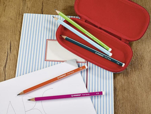 Stabilo Matite In Grafite Trio Thick Hb Espositore 48 Pezzi Ufficio Scuola