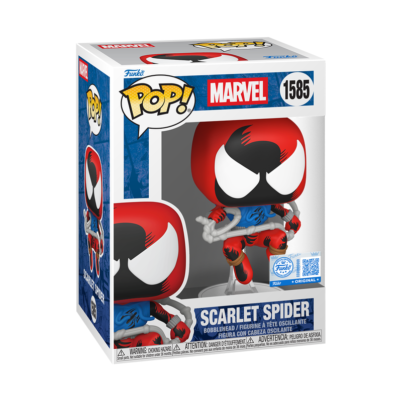 Funko Pop ! Marvel Spider-Man - (1585) Scarlet Spider (Special Edition) - Vinyl Figure 9Cm
