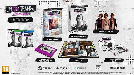 Life Is Strange Before The Storm - Limited Edition Ps4 Italiano Videogioco Nuovo