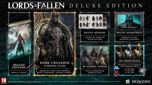 Lords Of The Fallen Deluxe Edition Ps5 Videogioco Playstation 5 Eu Ita - Multilingua