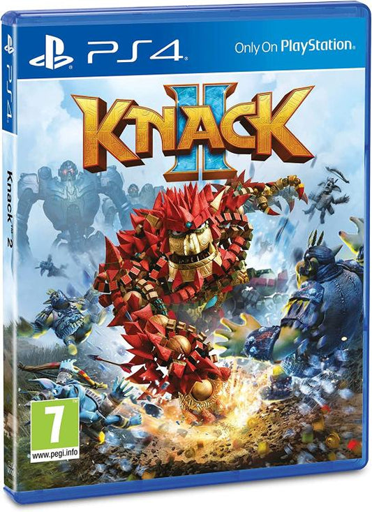 Knack 2 Ps4 Videogioco Playstation 4 Gioco Eu Italiano Sony Nuovo Sigillato