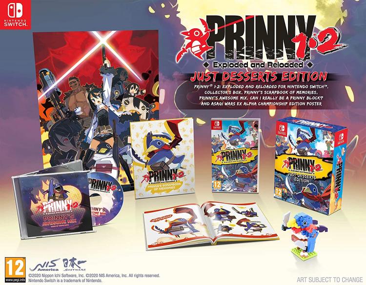 Prinny 1-2: Explodedand Reloaded Just Desserts Edition Nintendo Switch Italiano