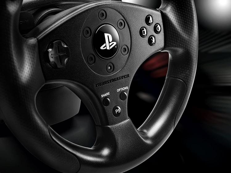Thrustmaster T80 Volante E Pedali Sterzo Pedaliera Racing Wheel Ps4 Ps3 Pc Usb