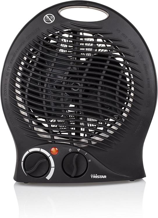 Termoventilatore Tristar Elettrico Caldobagno 3 Velocita Stufetta Stufa Nero