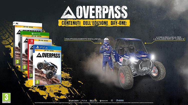 Overpass Day One Edition Ps4 Gioco Italiano Fuoristrada Play Station 4 Atv Utv