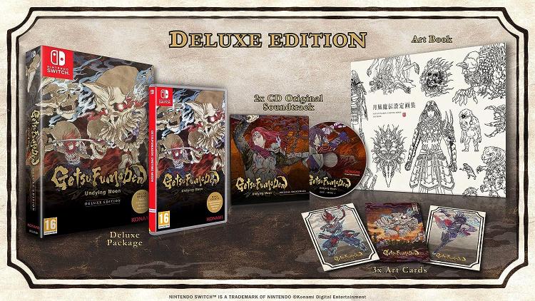 Getsufumaden Undying Moon Deluxe Edtiion Nintendo Switch Gioco Italiano Nuovo